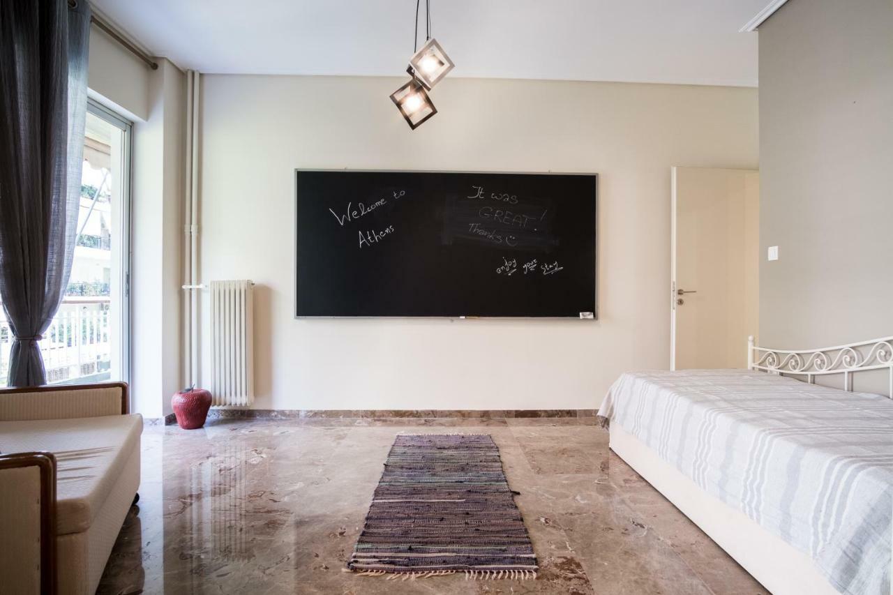 Comfy Apartment Of 104 M² Near Metro! Афіни Екстер'єр фото