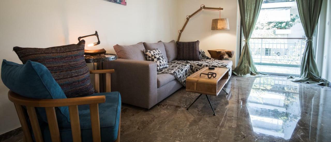 Comfy Apartment Of 104 M² Near Metro! Афіни Екстер'єр фото