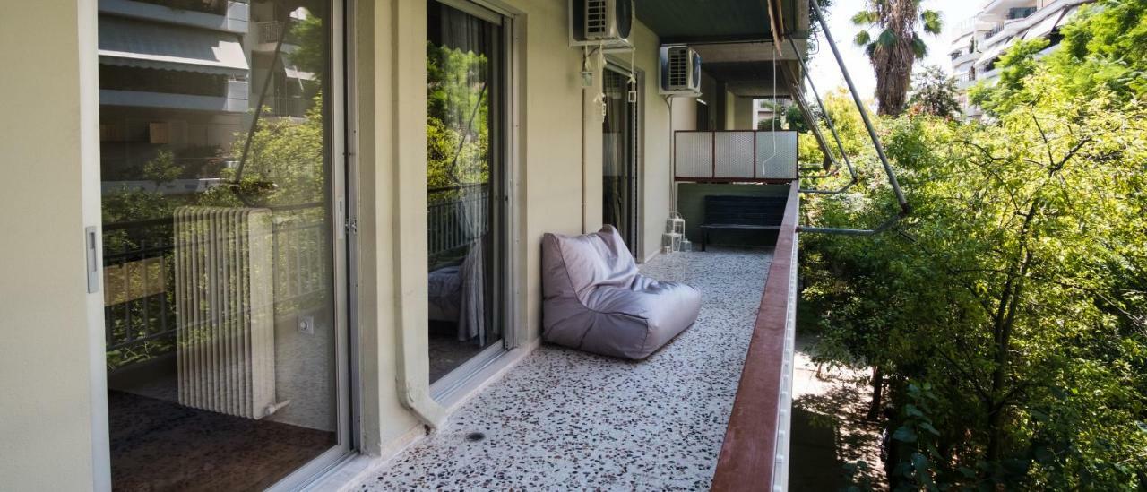 Comfy Apartment Of 104 M² Near Metro! Афіни Екстер'єр фото